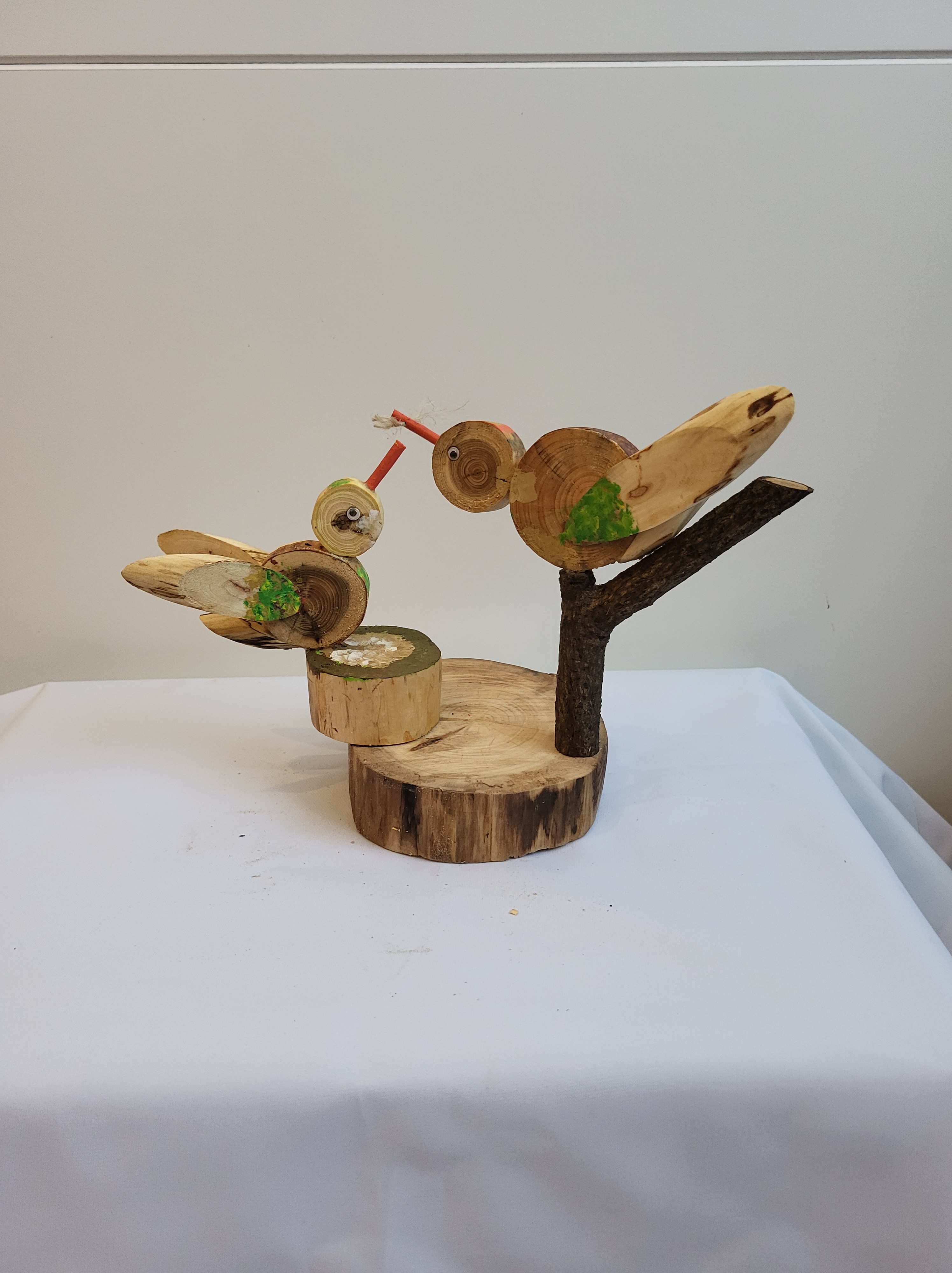 Vogelnest beim füttern – Bild 4