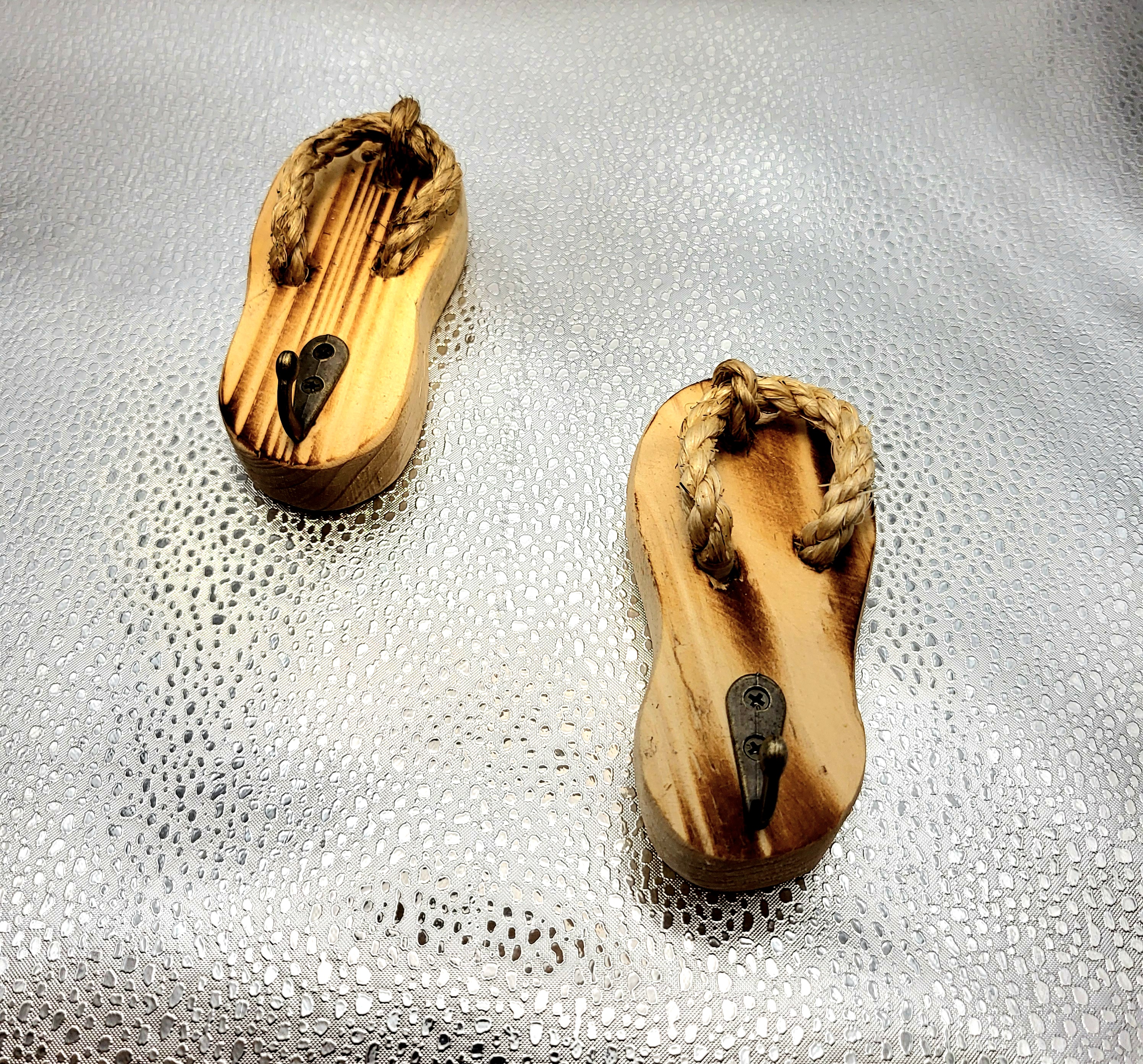 Flipp-Flops aus Holz geflammt – Bild 4