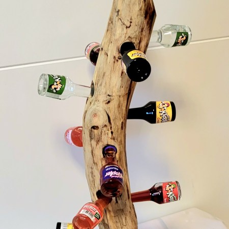 Flaschenhalter für Klopfer
