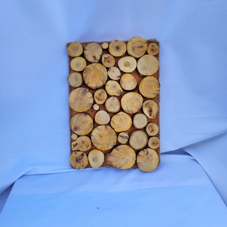 Holzscheibenbild