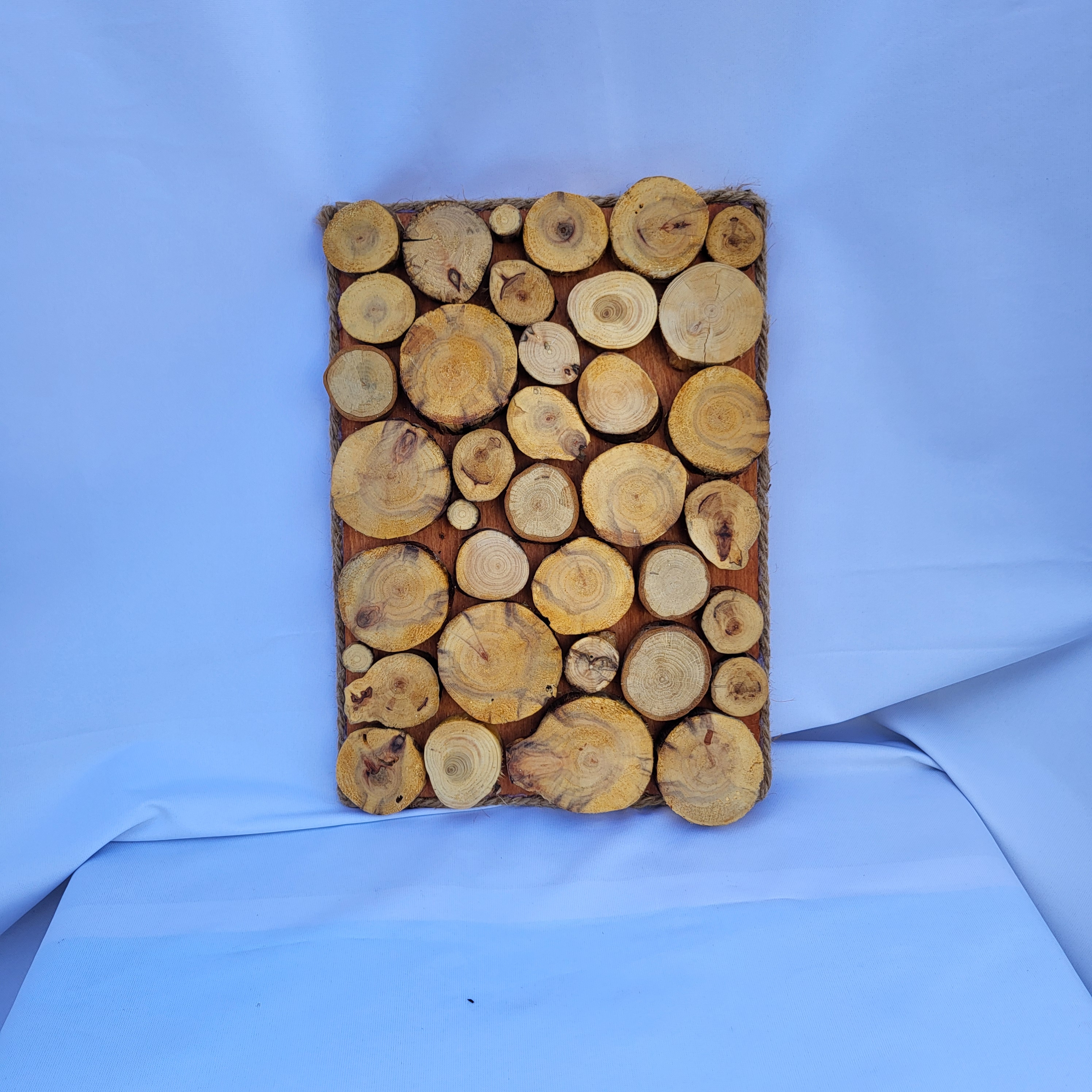 Holzscheibenbild