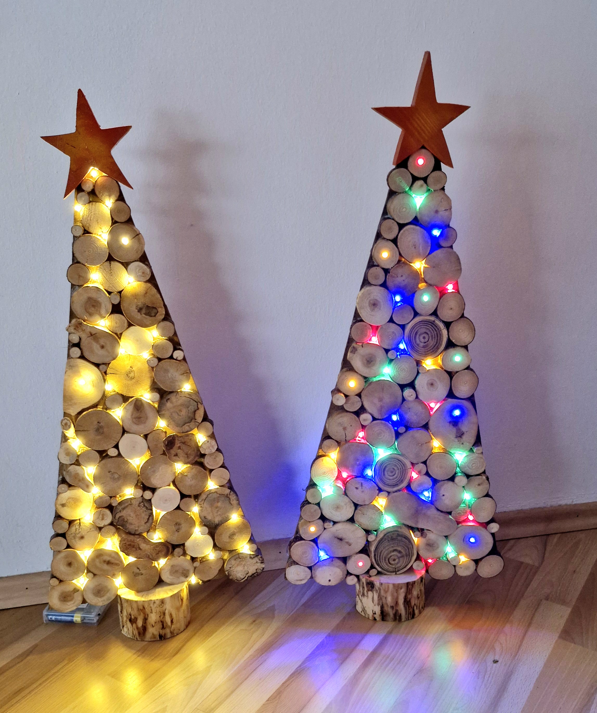 Großer Weihnachtsbaum mit Timer und 40 Lichter – Bild 5