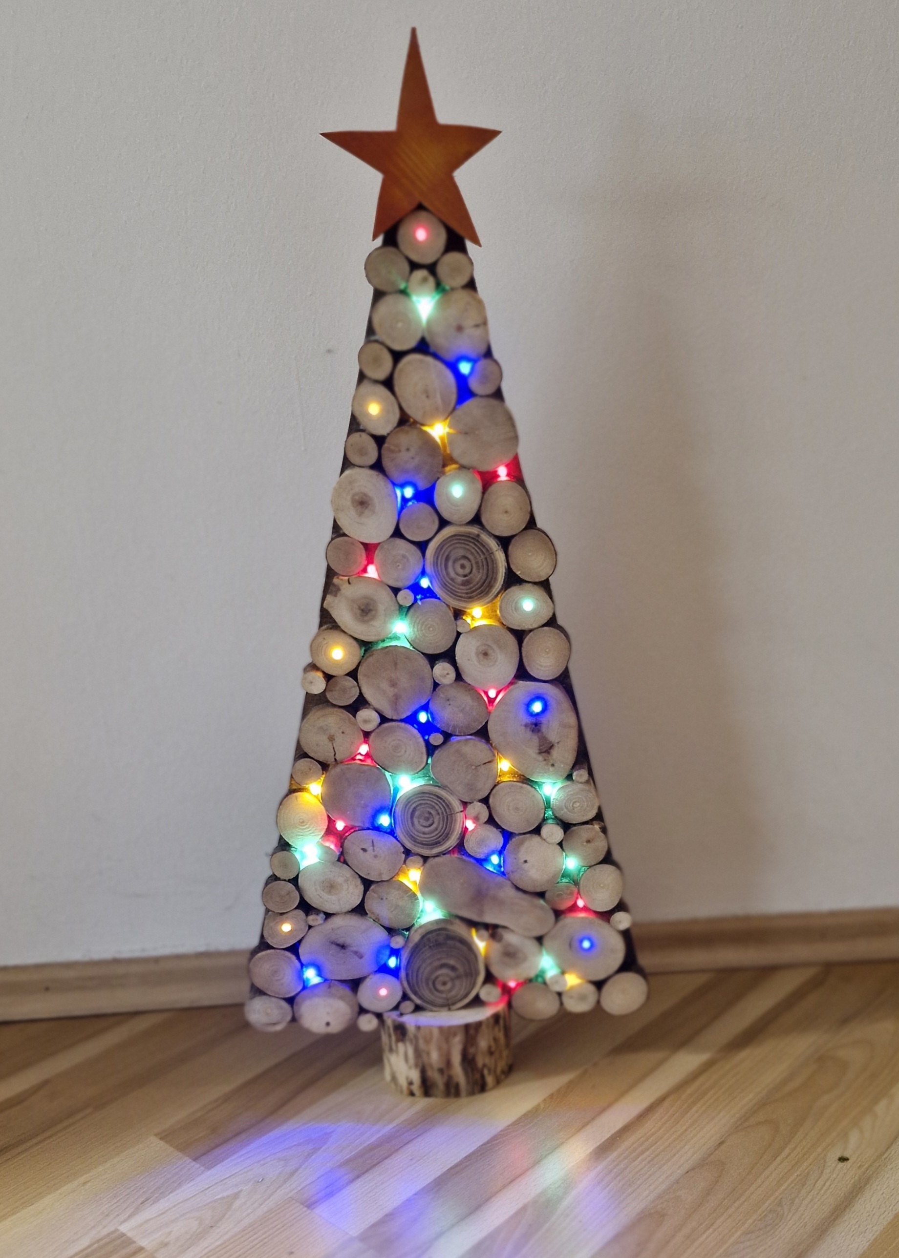 Großer Weihnachtsbaum mit Timer und 40 Lichter – Bild 2