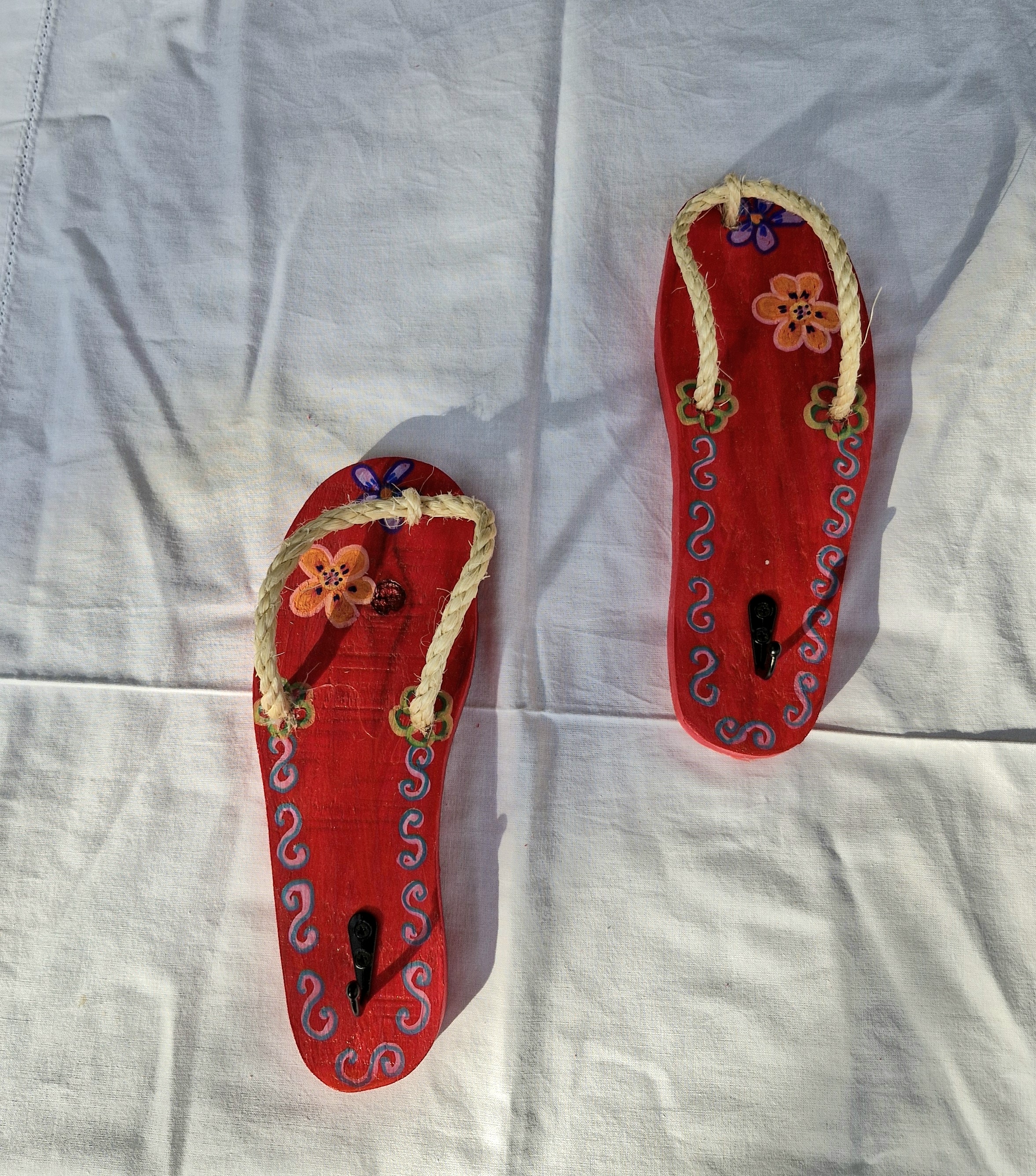 Holz Flip-Flop mit Haken – Bild 10