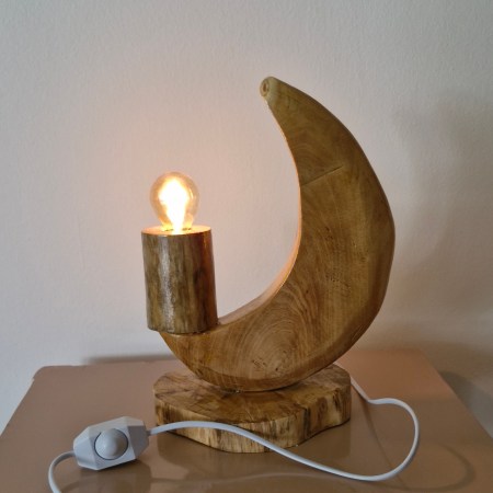 Mondlicht aus Naturholz