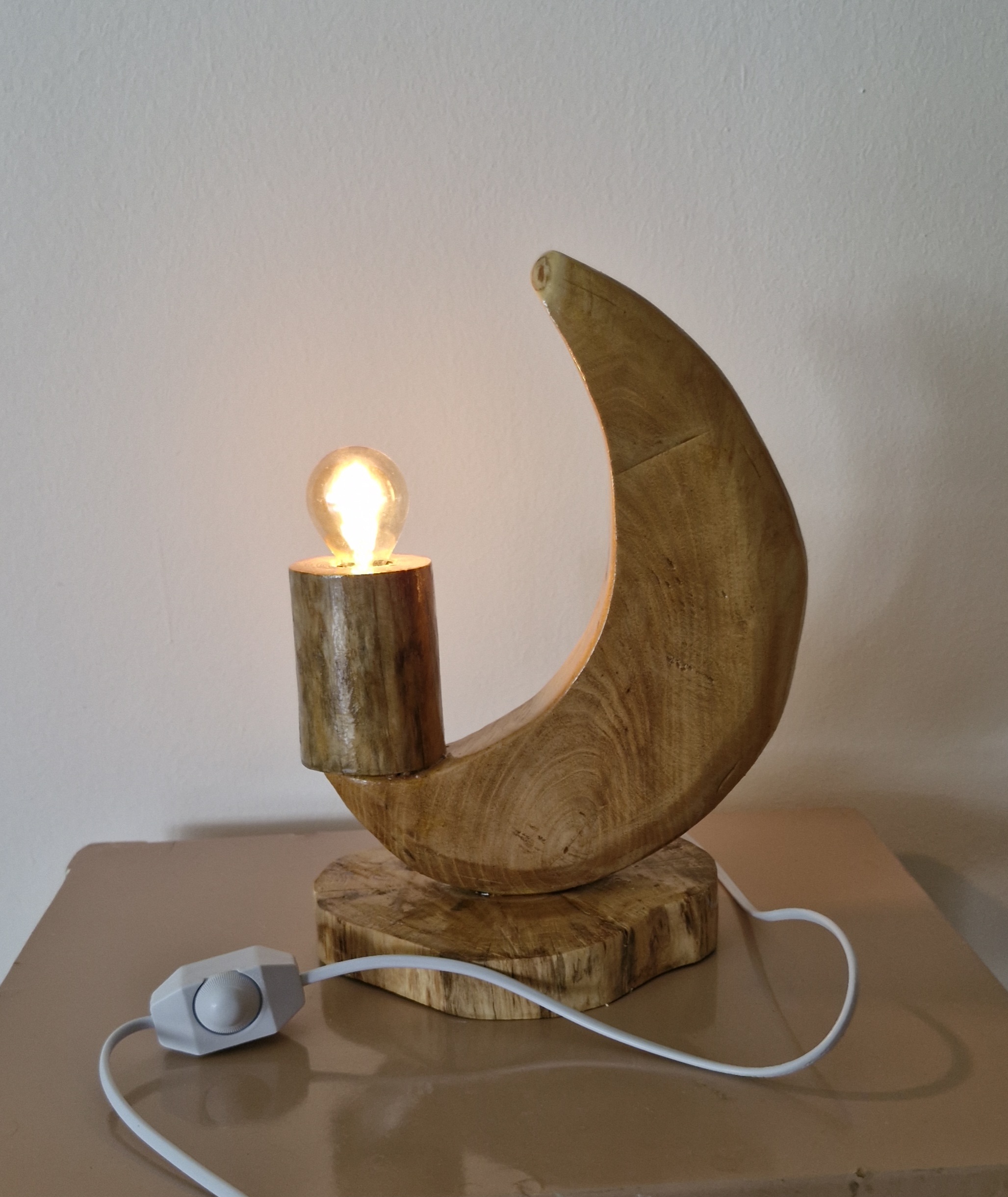 Mondlicht aus Naturholz